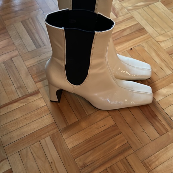 ZARA heeled ankle boots with side goring size 36 - Picture 8 of 11